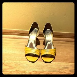 Andrew Geller Vintage Open Toe Pumps